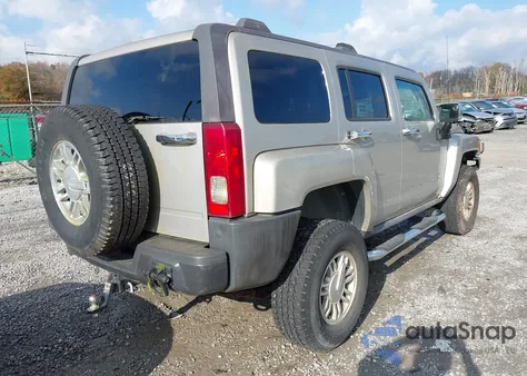 2007 Hummer H3 Suv из США, поврежденный, VIN 5GTDN13E678182324
